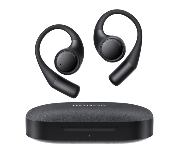 HONOR Earbuds Open Polar Black - 1330812 - zdjęcie